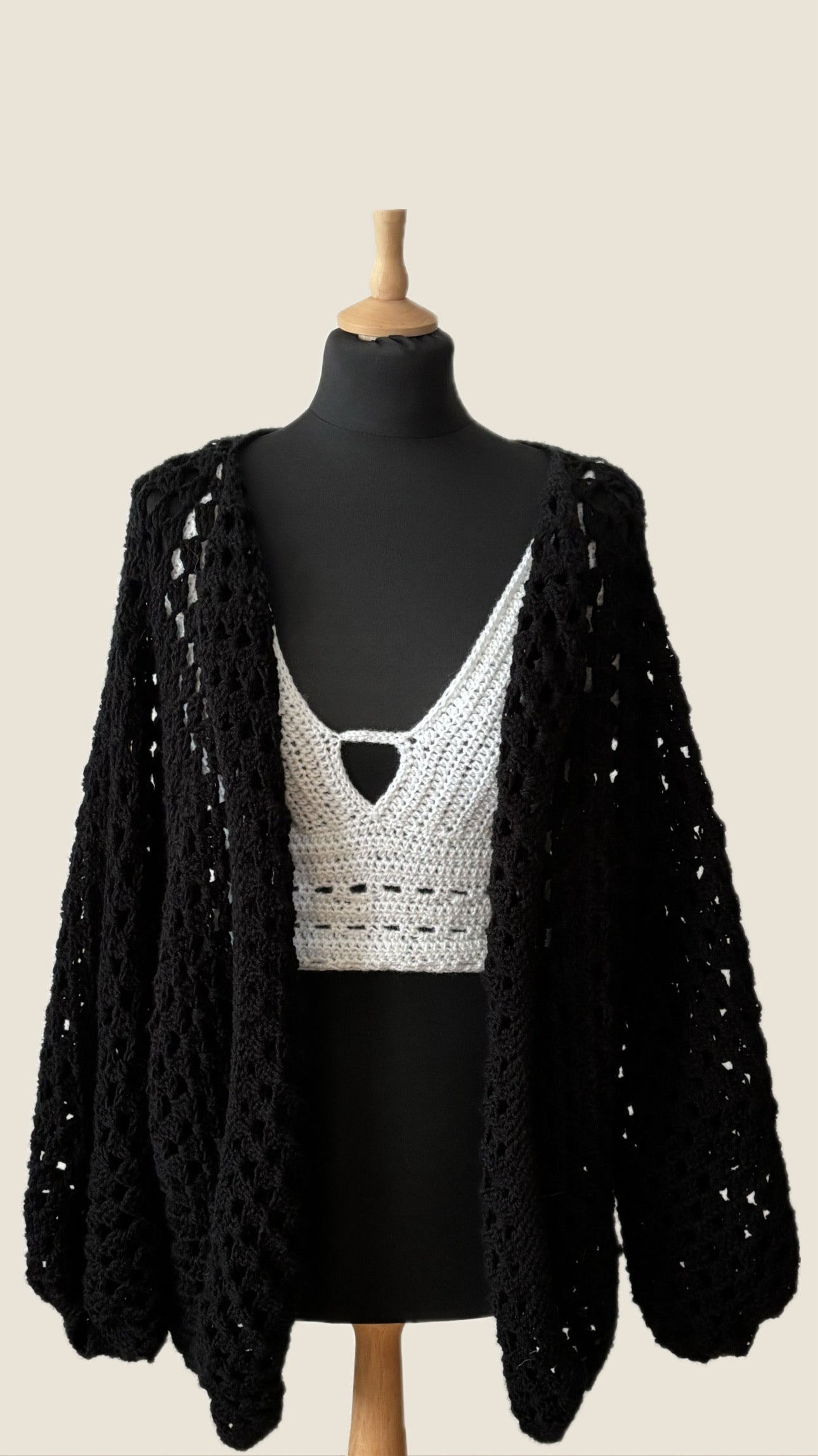 Cardigan schwarz