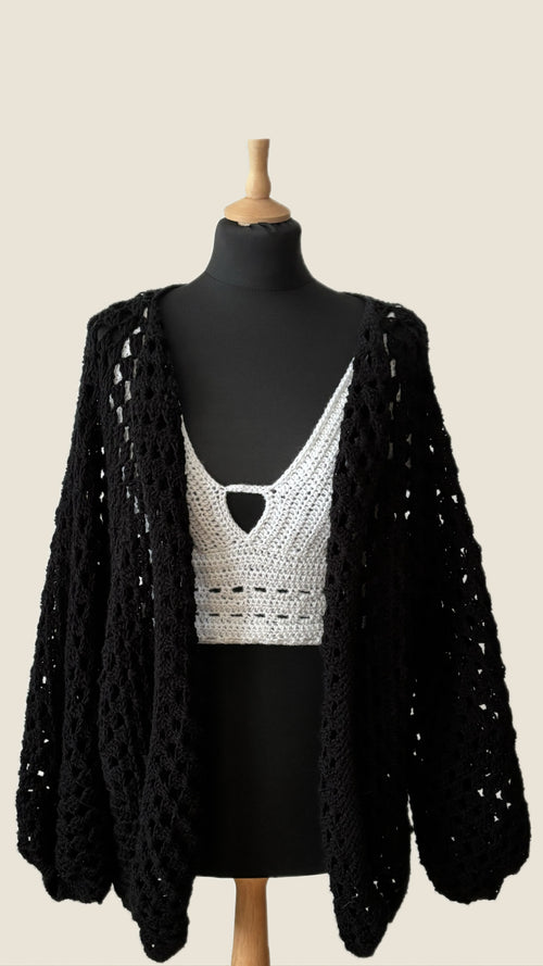 Cardigan schwarz