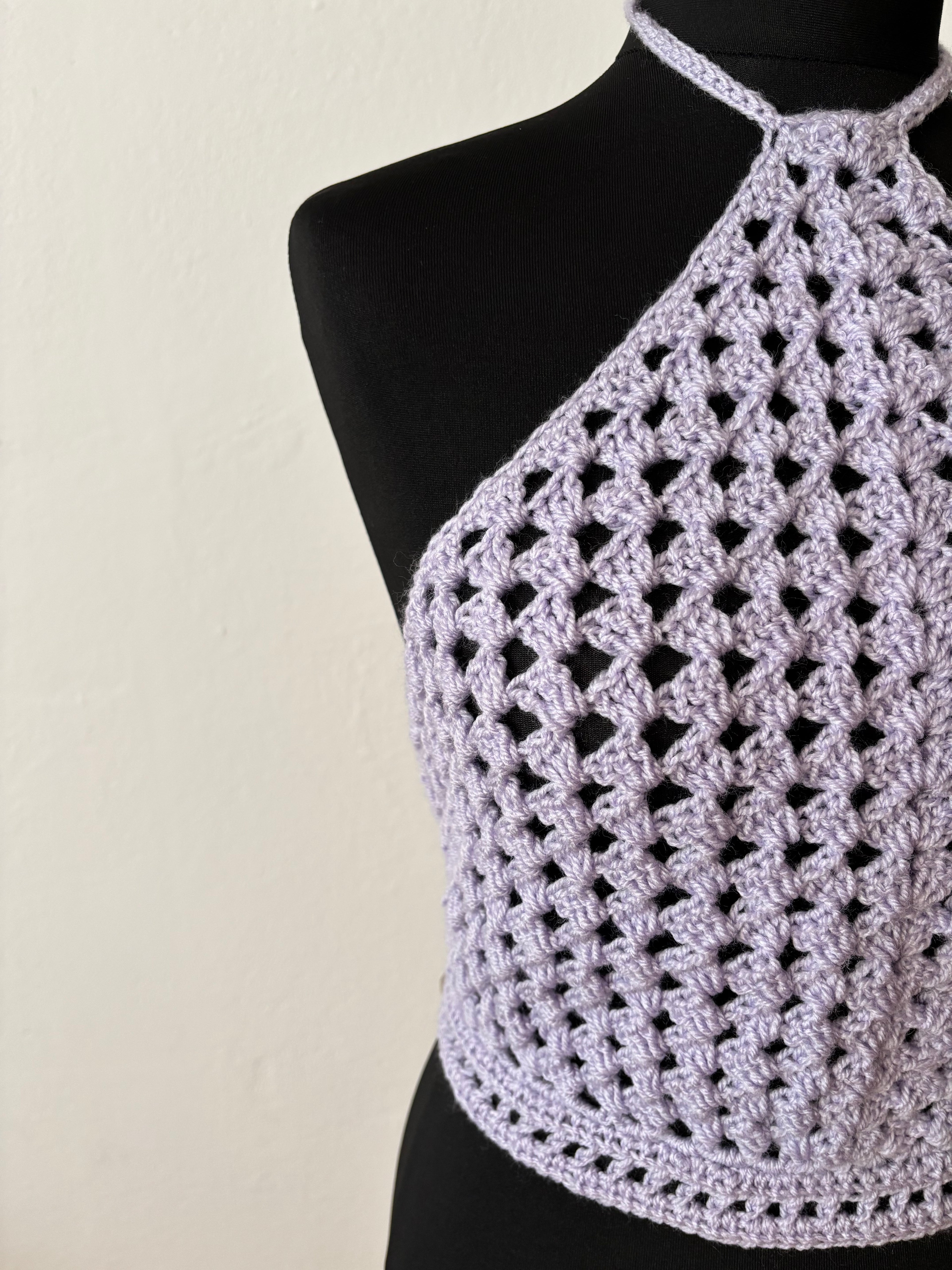 Granny Triangle Top flieder