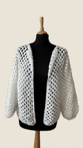 Cardigan weiss