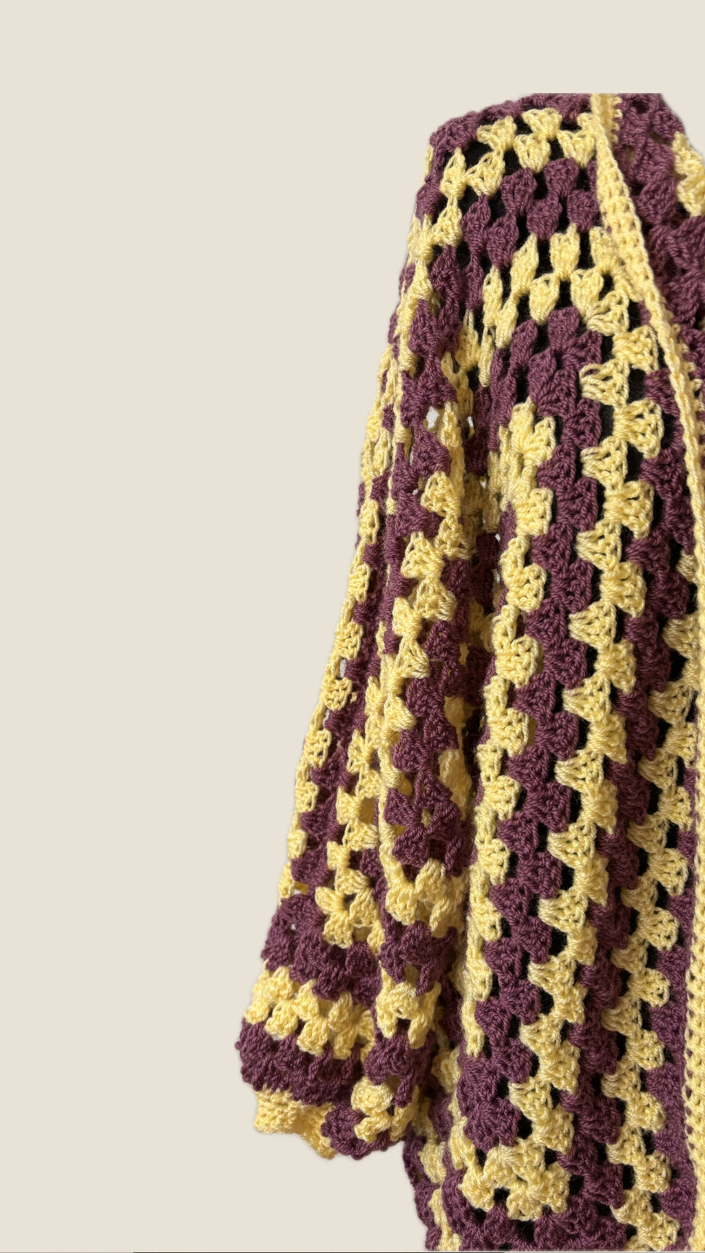 Cardigan primrose-mauve