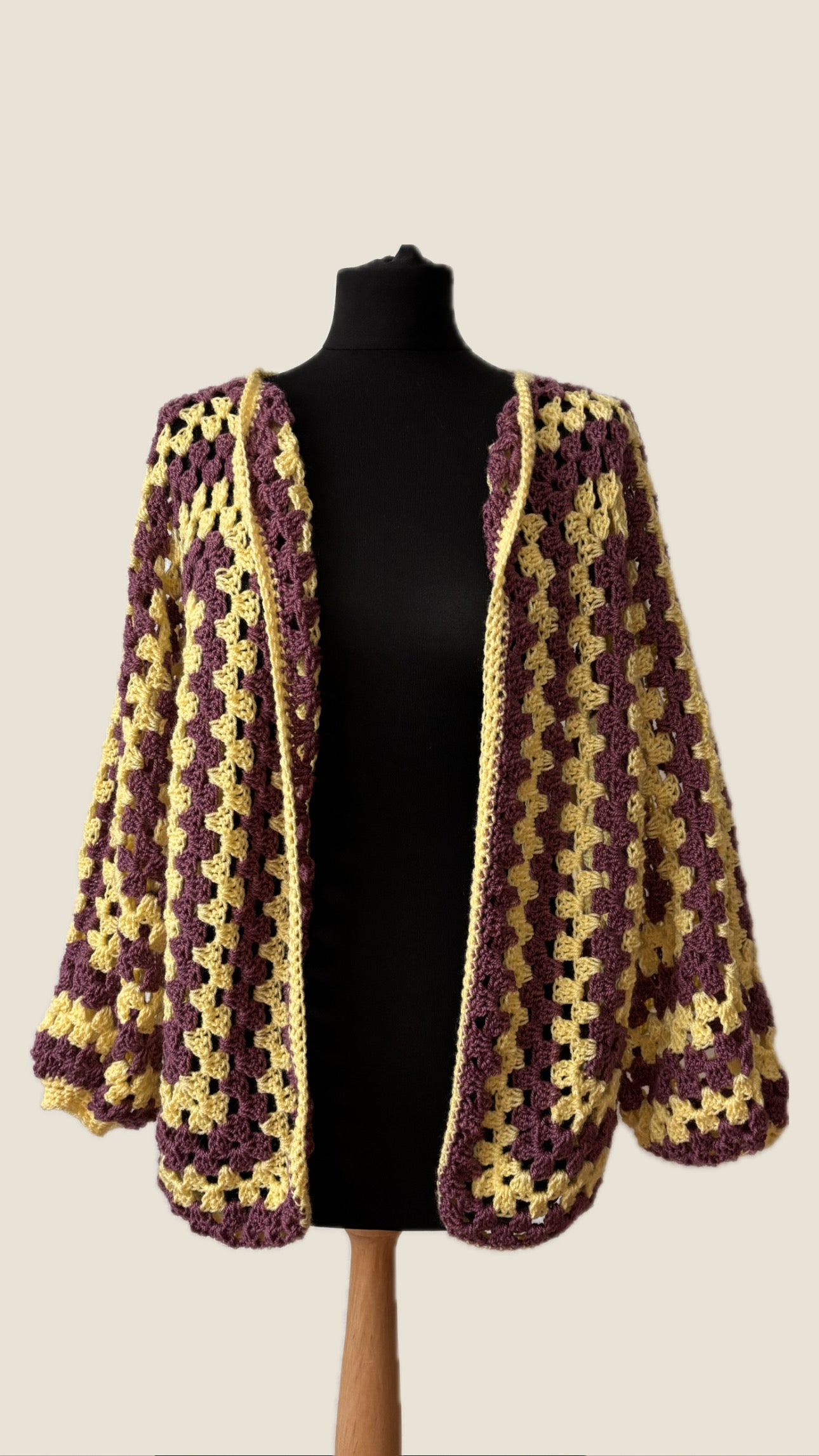 Cardigan primrose-mauve
