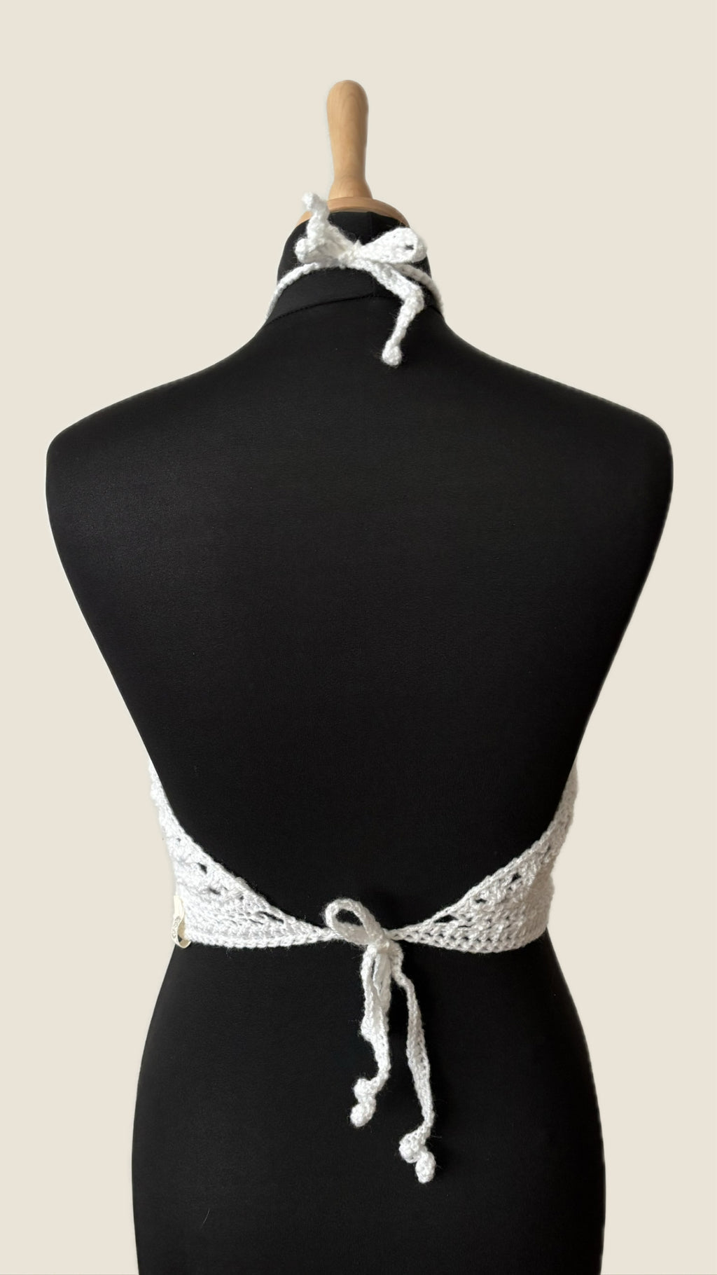 Granny Triangle Top weiss