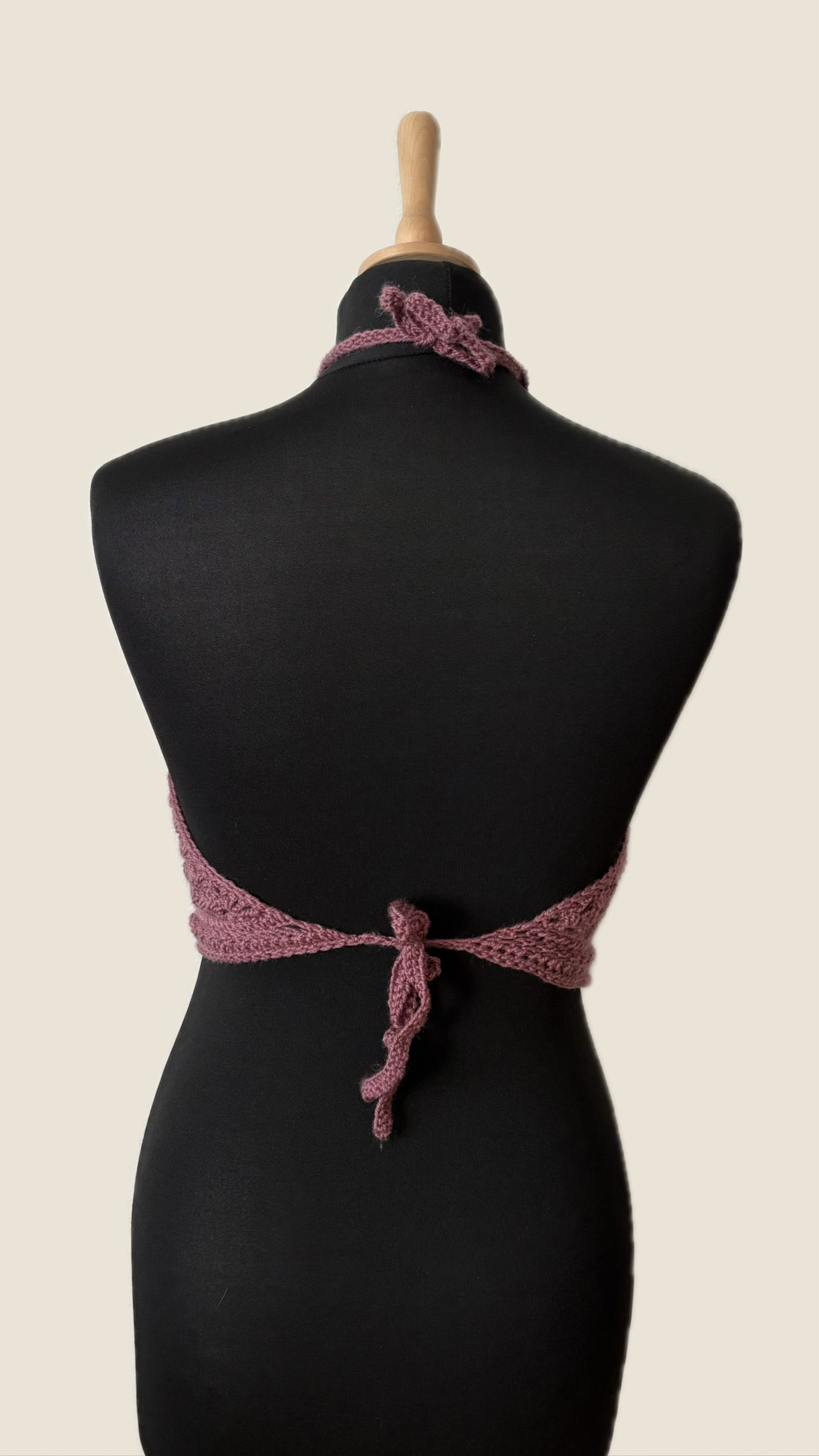 Granny Triangle Top mauve