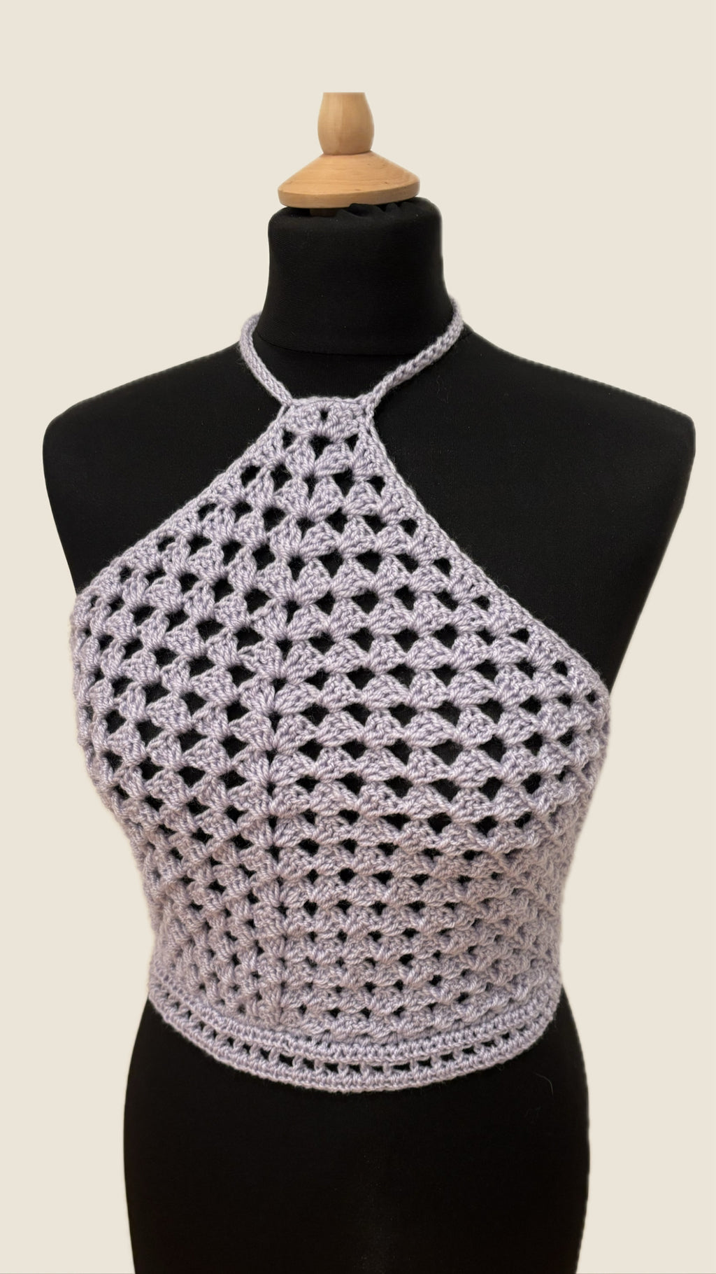 Granny Triangle Top flieder