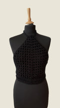Granny Triangle Top schwarz