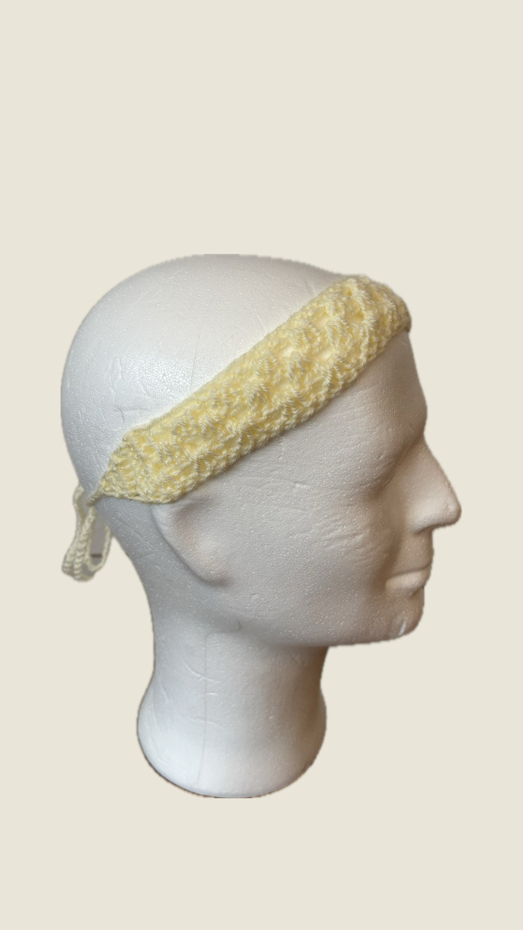 Haarband gelb