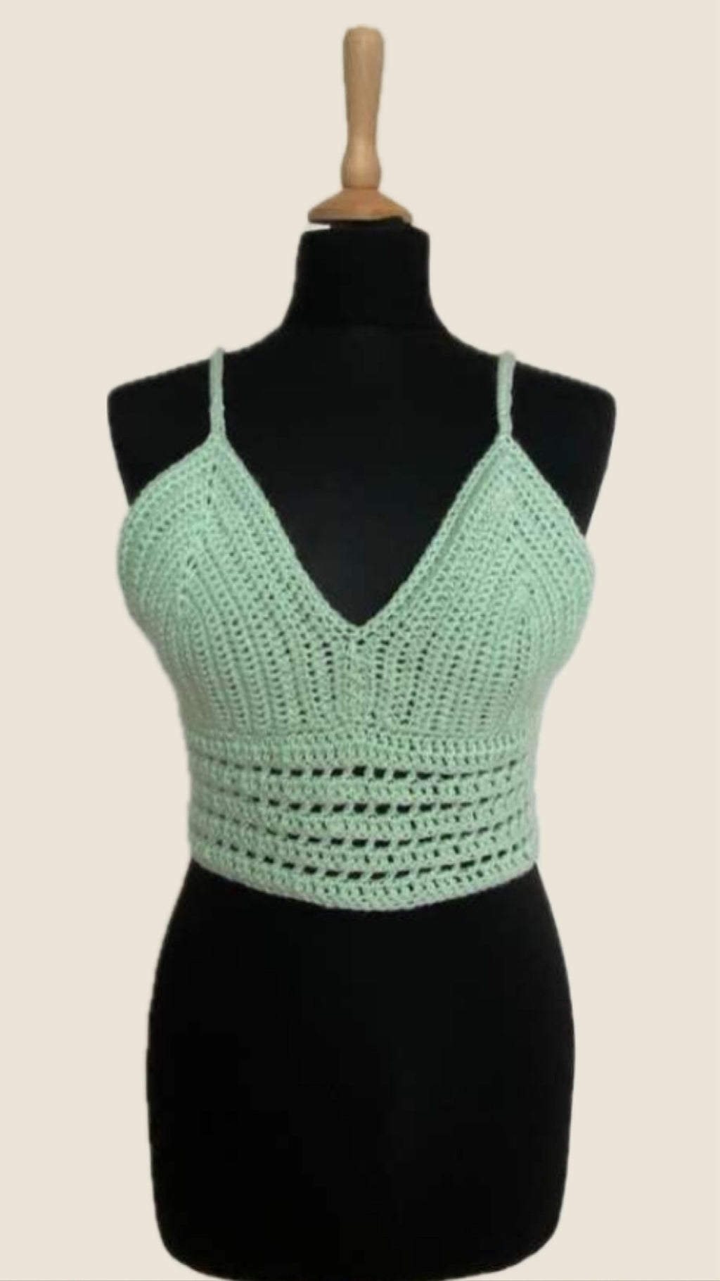 Festival crop top mint