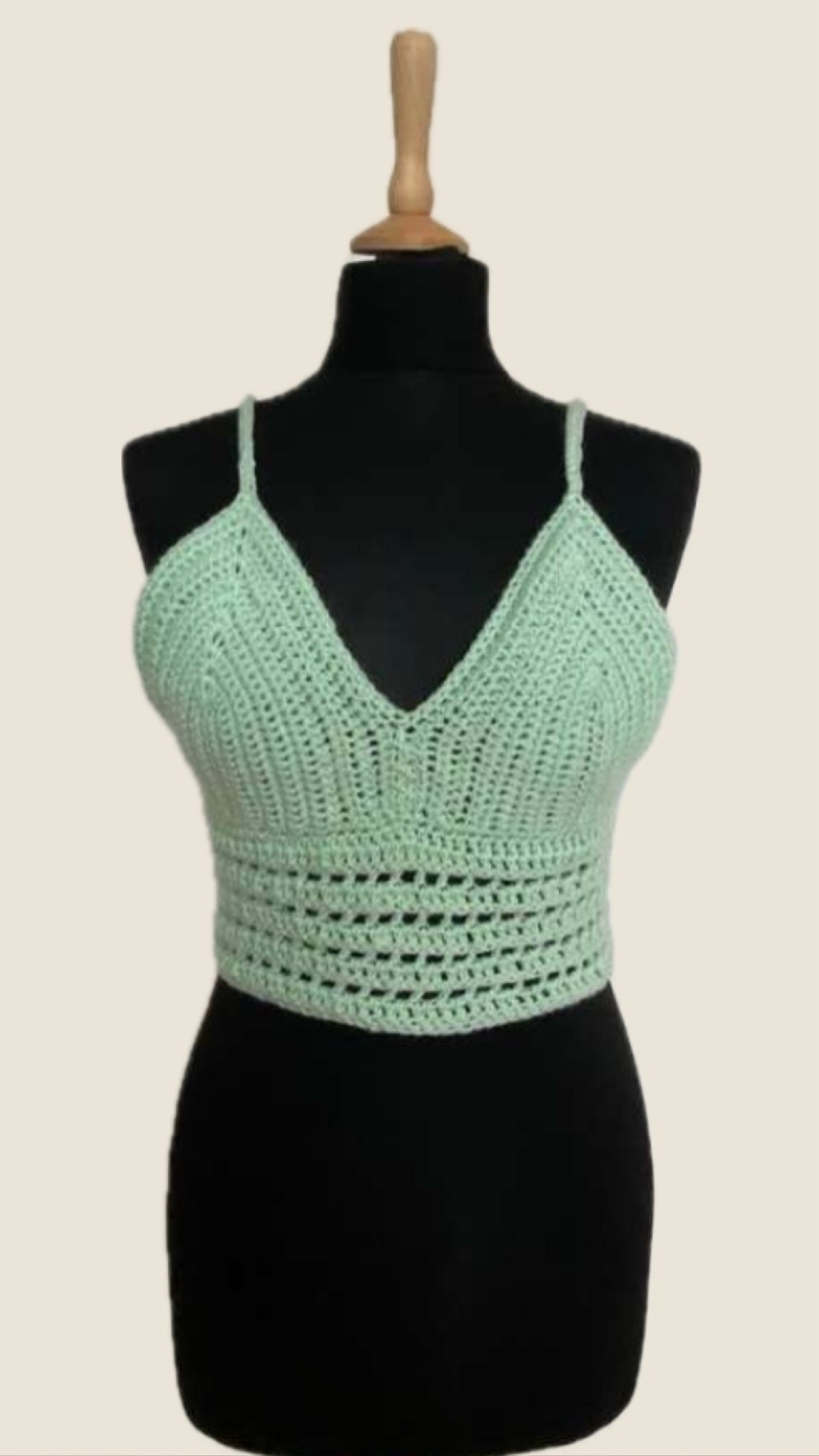 Festival crop top mint