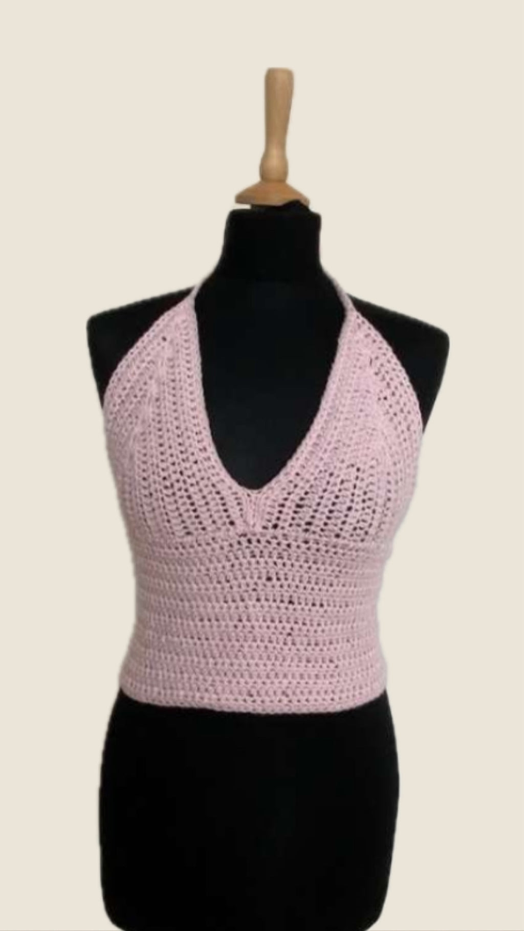 Festival crop top rosa