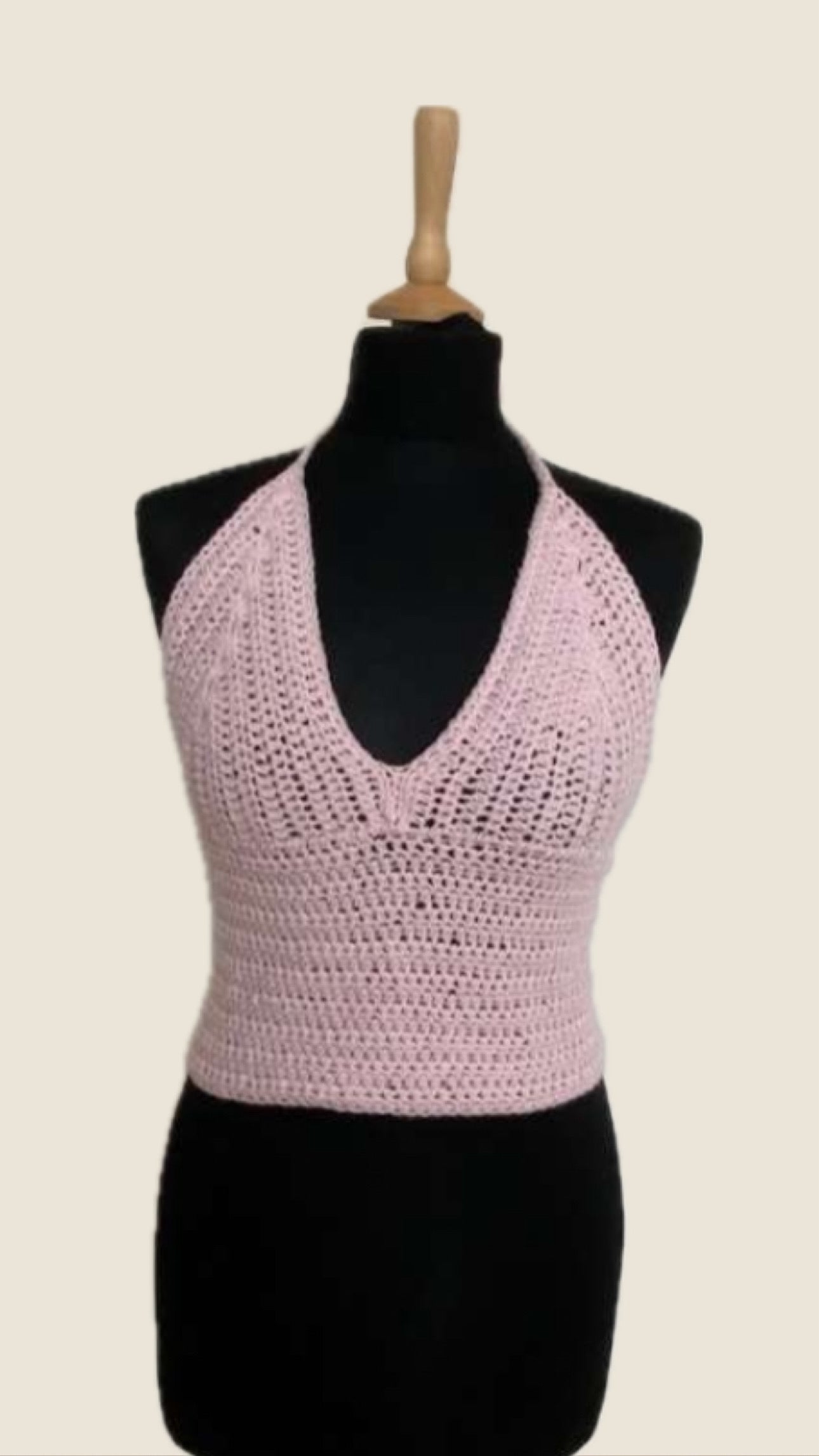 Festival crop top rosa